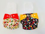 Reusable Cloth Diaper with Thick Cotton Pad Insert (Free Size | 3 Months – 3 Years) - Image 2
