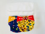 Reusable Cloth Diaper with Thick Cotton Pad Insert (Free Size | 3 Months – 3 Years) - Image 3